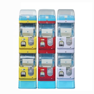 Özelleştirilmiş Zhutong iki katmanlı üst ekran arcade gashapon dağıtıcı jetonlu sürpriz kapsül çocuk oyuncak otomatı - Product Image 6