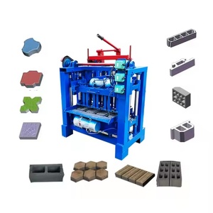 2025 nuova macchina automatica blocco in calcestruzzo ad incastro macchina per lo stampaggio di mattoni per le piccole imprese basso investimento t - Product Image 1
