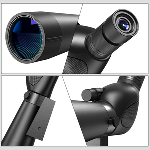 80mm büyük objektif lens 20X-60X yakınlaştırma Spotting kapsam BAK4 prizma Lens kuş izlerken avcılık monoküler teleskop - Product Image 5