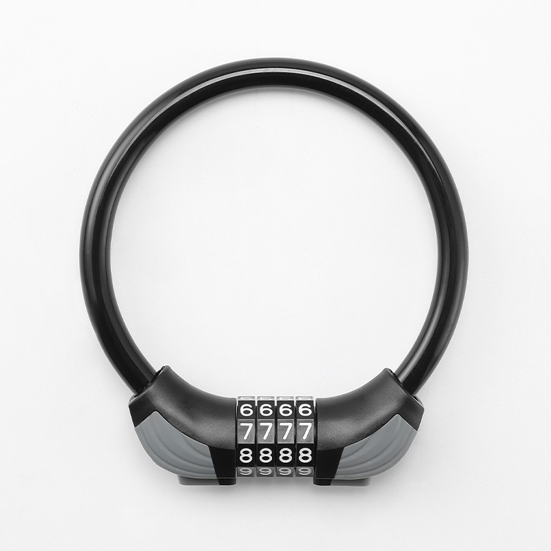 Green lock with LED ring