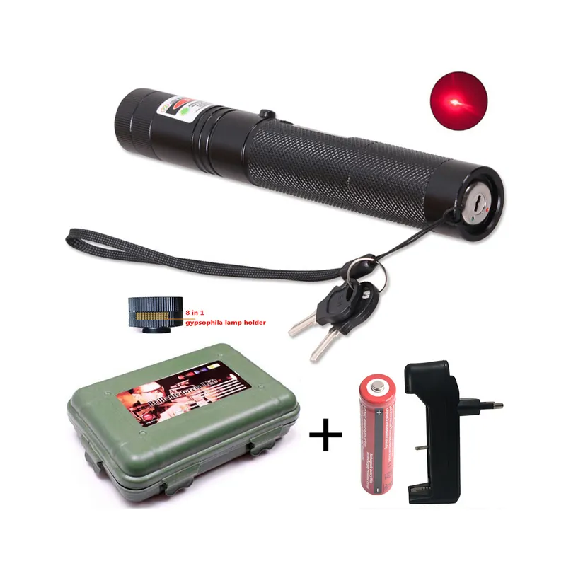 High quality outdoor Green Laser 303 Pointer 532 nm Powerful device Adjustable rechargeable Focus Lazer