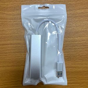 USB3.0 100M HUB in lega di alluminio Drive-Free scheda di rete Docking Station TYPE-C con RJ45 cablato Hub Computer USB C interfaccia Stock - Product Image 6