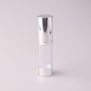 環境に優しい再利用15ml30ml50mlローションエアレスポンプボトルホワイトゴールドシルバーエマルジョンアイクリーム真空ボトル化粧品ボトル