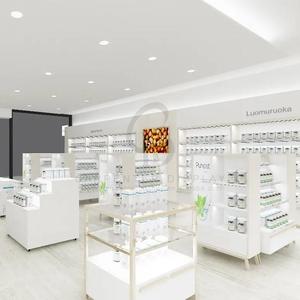 装饰香水店室内设计和商场化妆展示化妆品香水店室内装饰
