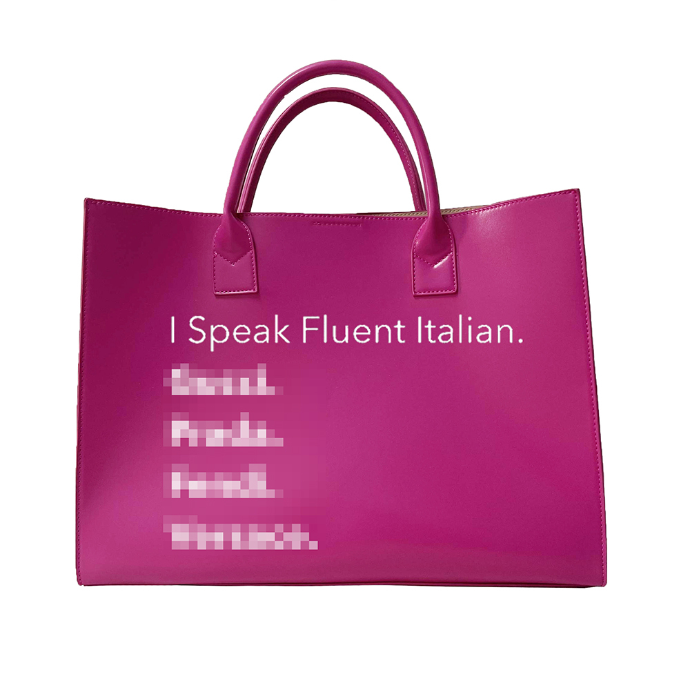 Rose vif italien