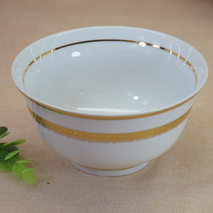 Toptan porselen 5.5 inç kase yüksek kalite altın tasarım kase pirinç - Product Image 6