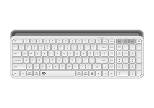 K912T FD Personalización Teclado inalámbrico multidispositivo para Windows macOS PadOS Android Chrome OS BT5.0 Compacto Compatible con PC
