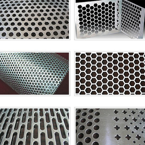 Écrans métalliques en aluminium de tôle perforée de trou hexagonal/rond d'acier inoxydable de haute qualité pour la décoration