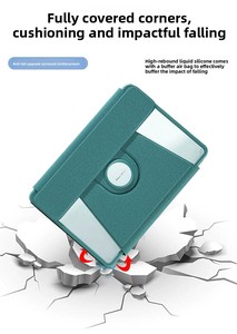 Lujosa funda protectora para tableta de 11 pulgadas con rotación de 360 ° para teclado Bluetooth para Huawei MatePad 11 2023 hecho en acrílico PU - Product Image 4