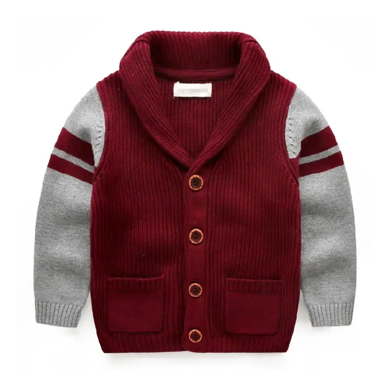 Online Shopping Fashion Child Clothes Models Kids Cardigan Sweaters For Wholesale