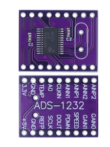 ADS1232 modülü 24 Bit Ultra düşük gürültülü analog-dijital dönüştürücü ADS1232IPWR