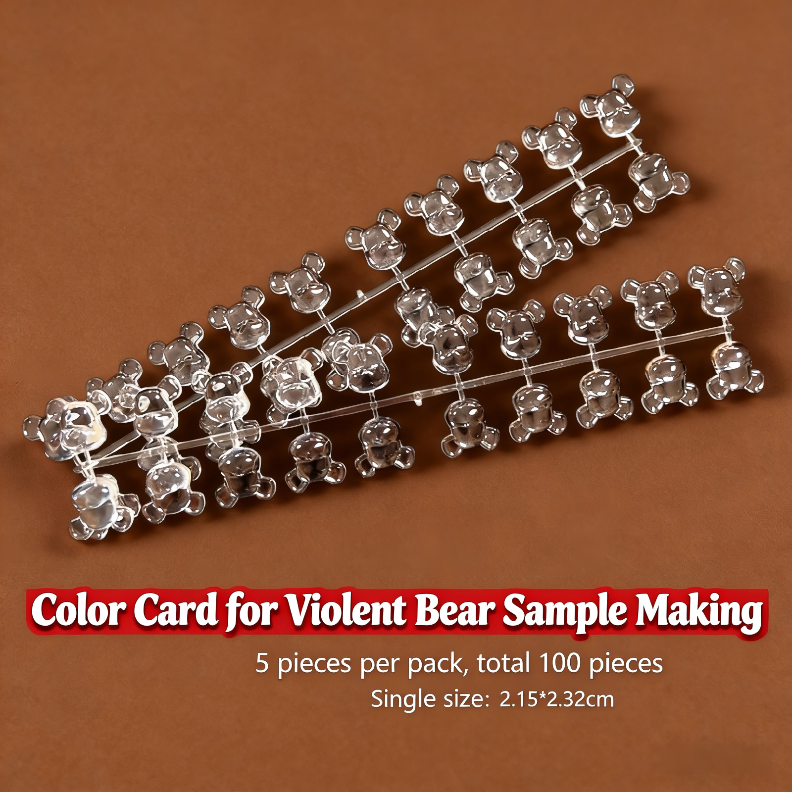 Cabeza de Oso Violento (100 unidades/bolsa)