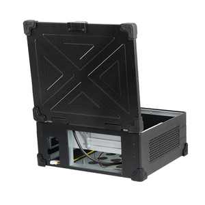 LCD Display 4U Server Case With Keyboard 7 Full Height PCIE Slot Portable <strong>Computer</strong> Server Chassis - Product Image 4