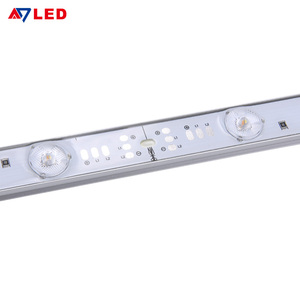 DC24V IP 67 su geçirmez arka ışık ayarlanabilir CCT LED çubuk dağınık yansıma 12LEDs ışıklı işaret kutusu için sert şerit LED - Product Image 1