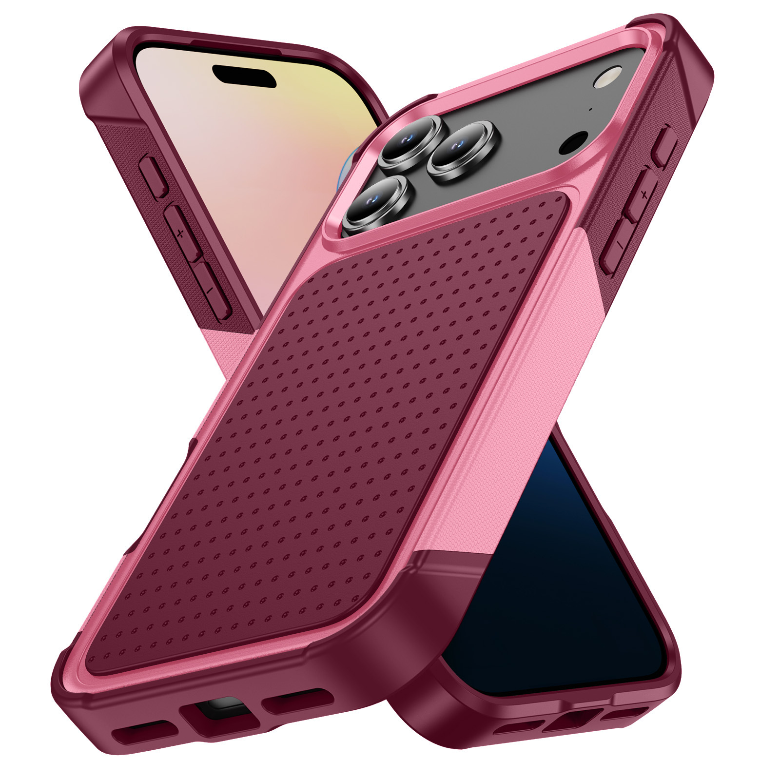 Pink+Rosy Red