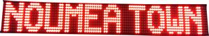 Di Colore rosso da corsa Messaggio di Testo Display A LED con il Bus - Product Image 5