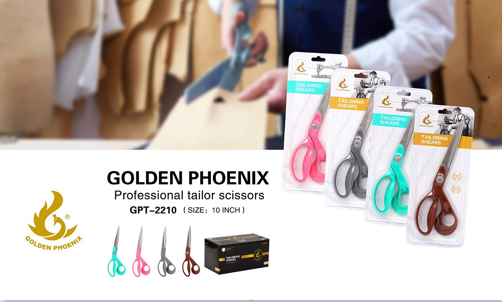 Factory Outlet clothes scissors household hand beautiful design good price hot selling tailor scissors card packing