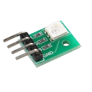 Taidacent Raspberry Pi Stm32 Microchip Pwm Tri-Colore 3 Colore Smd 5050 di Colore Completo di Rgb Ha Condotto Il Modulo con Corrente limite di Resistenza