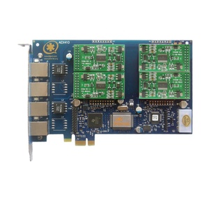 AEX410 4 Ports with 3 <strong>FXS</strong> and 1 <strong>FXO</strong> for /Elastix/trixbox VoIP IP PBX compaitible Digium Sangoma Openvox A400E Atcom freepbx - Product Image 1