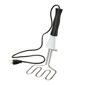 Büyük yeşil yumurta, <span class=keywords><strong>Kamado</strong></span> Joe, su ısıtıcısı ızgaraları/kömür ızgaraları için 600W elektrikli kömür tutuşturucu-barbekü aleti değiştirme