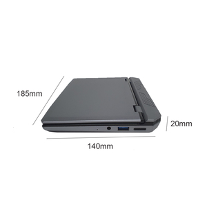 Leptops-ordenador portátil de 7 pulgadas, barato, dual core, pantalla doble, mini, intel J4125, DDR4, disco duro de 12G, 256G, para juegos, netbook - Product Image 4