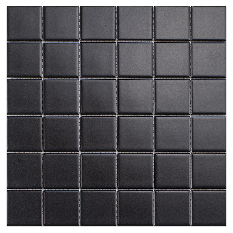 4830 black ceramic mosaic
