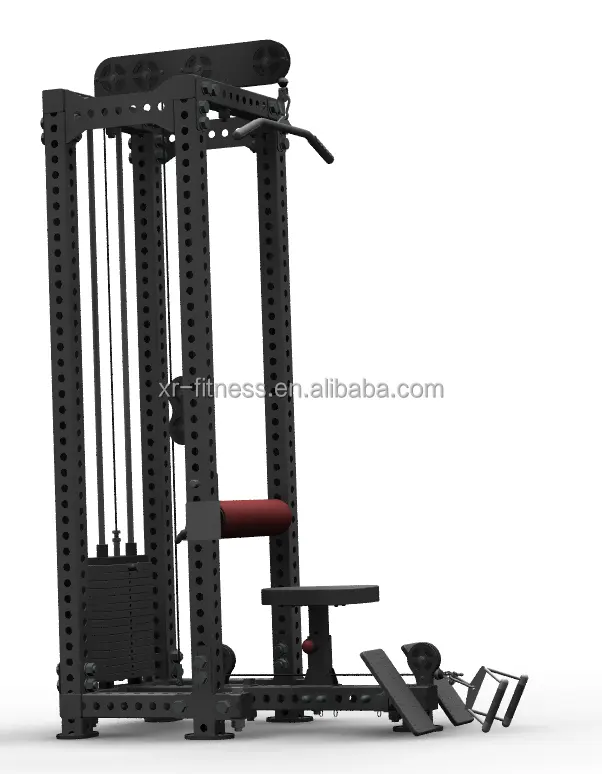 Nuovi prodotti macchine da palestra di vendita calde attrezzature per il Fitness Pin Loaded Lat Pulldown Low Row My001 Gym Center Use