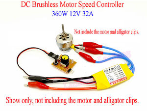 Personalizzato 360W 30A Ad alta Potenza 12V DC 3-phase Brushless Regolatore PWM di Controllo di Velocità del Motore - Product Image 5