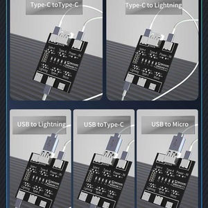 Механик DT3 плата обнаружения кабеля для передачи данных USB-кабель тестер для IOS Android Type-C тестовая плата переключение на выключение инструмент для короткого замыкания