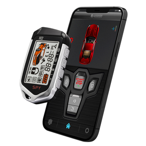 Sistema de arranque inalámbrico antirrobo, sistema de entrada sin llave, pantalla Lcd de alta definición, Sensor de vibración, Kit de alarma de coche, interruptor de empuje - Product Image 1
