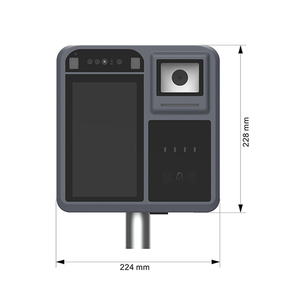4G di biglietto pubblico automatico senza contanti o P18-Q di validatore Contactless della macchina per il pagamento del Bus di codice - Product Image 6