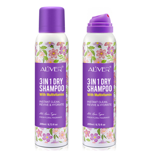 ALIVER özel etiket doğal kremi besler kafa derisi yağ avokado yağı absorbe A vitamini C E kuru şampuan tozu sprey argan yağı - Product Image 5