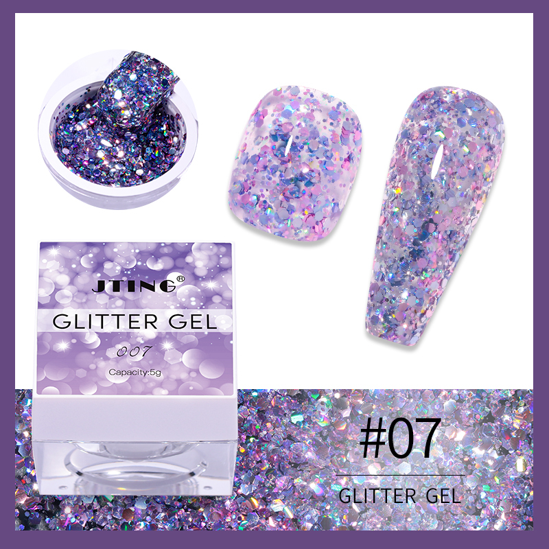 #07 glitter gel