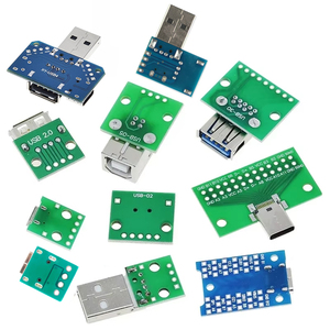 USB-Stecker/MINI MICRO USB-zu-DIP-Adapter Buchse 2,54-Anschluss B Typ C USB 2.0 3.0-Buchse - Product Image 5