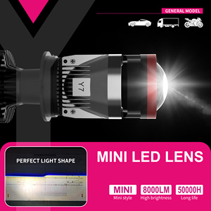 Y7D 3570 80W 24 Volt LED spot alüminyum otomatik ön aydınlatma Bi projektör Lens kamyonlar için yeni durum 6500K renk - Product Image 6