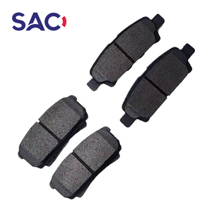 Ultra-düşük toz seramik fren balatası D1037 için Chrysler Sebring 2006-2010 Jeep pusula Patriot 2007- Mitsubishi Lancer
