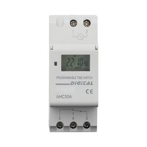 220V temporizador digital programable interruptor automático interruptor de luz temporizador