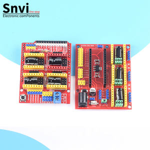 CNC 3D yazıcı parçaları Reprap kalkan V3 gravür makinesi Arduino geliştirme B için A4988 step Motor sürücü genişletme kartı