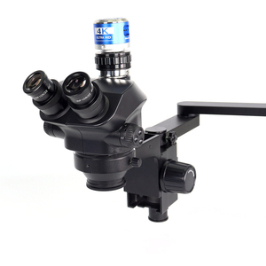 SANQTID bureau fixe cardan support <span class=keywords><strong>Microscope</strong></span> trinoculaire <span class=keywords><strong>Microscope</strong></span> de soudage électronique réparation de téléphone portable avec caméra - Product Image 3