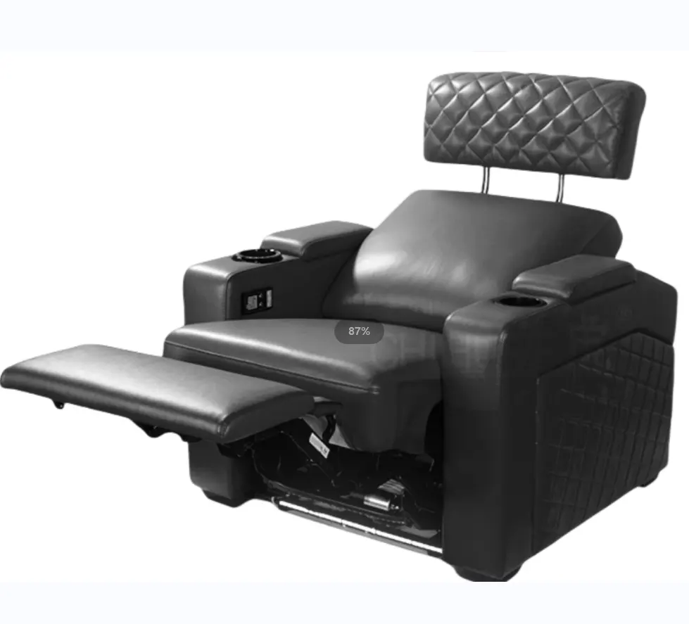 Sedia singola di nuovo Design con bracciolo per soggiorno camera da letto sedia reclinabile elettrica con poggiatesta