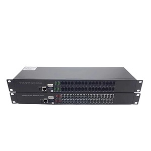 1-32 RJJ fibra ottica ricetrasmettitore telefonico con connettore SC PCM voce e rete RJ45 per sistemi telefonici IP - Product Image 4