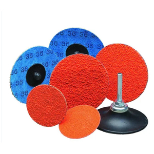 1.5'' Zirconia Quick Change <strong>Disc</strong>, Sanding <strong>Disc</strong> with Hook and Loop Backing Abrasive Grinding Wheel Carton Box CN;ZHE 4&quot;,7&quot; OEM - Product Image 2
