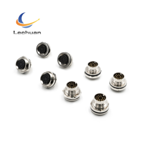 LECHUAN ccj09 su geçirmez dairesel sinyal konnektörleri 5P 6P 7P 8P 12P 16P 19P 24Pins Metal IP67 vida sensörü kadın tak M16 - Product Image 5