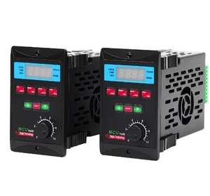 Controlador de velocidad del Motor de CA, convertidor de frecuencia, controlador de motor trifásico, MCU, Vsd, 750W, 220V, 2 unidades, - Product Image 1