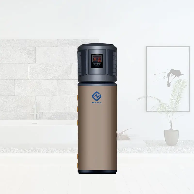 150L 200L 250L 300L High Temperature R134A Enamel Tank Design All in one hot water heat pump unit for family sanitary hot water