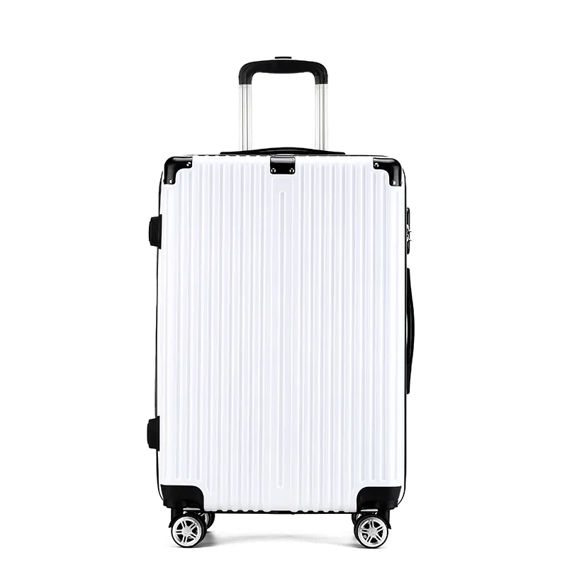 Weekender-bolsas grandes de viaje para mujer, carrito de equipaje de calidad, color blanco, 5 unidades, novedad de 2021