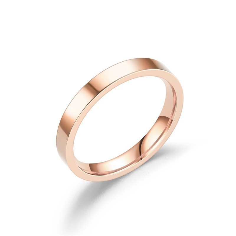 Or rose plat 3MM