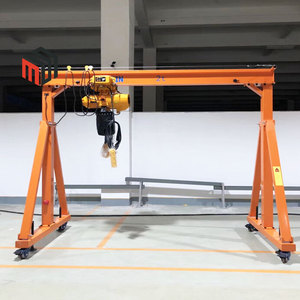 Customized 1-20t Mobile Small Gantry <strong>Cranes</strong> for Logistics Centers Loading Unloading Stacking - Product Image 4