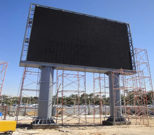 Pantalla LED Publicidad Instalación fija mm P3 P5 P6 P10 Gabinete de hierro al aire libre Paneles LED Pantalla LED personalizada - Product Image 5