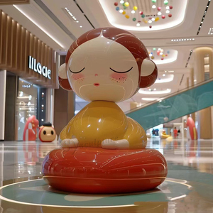 グラスファイバーカスタムスヌーピー彫刻像四季愛の女神金星シンカーデビッド自由の女神 - Product Image 1